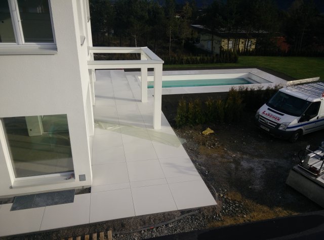 Terrasse im Grossformat