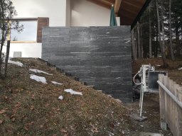 Steinverkleidung in Riemchen Optik