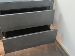 Fliesen als Möbelfronten