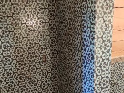 handgemachte Fliesen im Sechseckformat